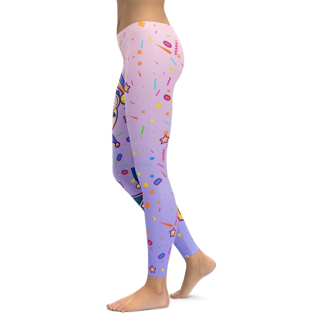 April Fools Day lady Compression Legging
