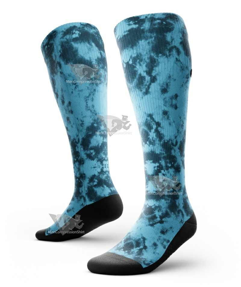 Aqua Knee High Compression Socks
