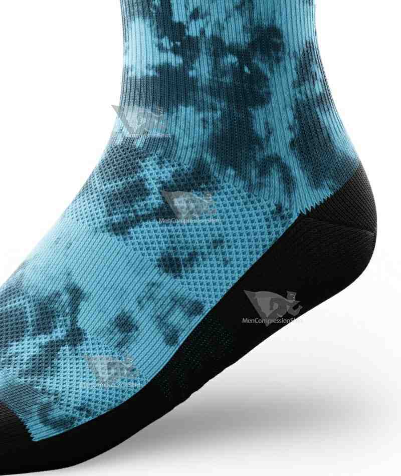 Aqua Knee High Compression Socks