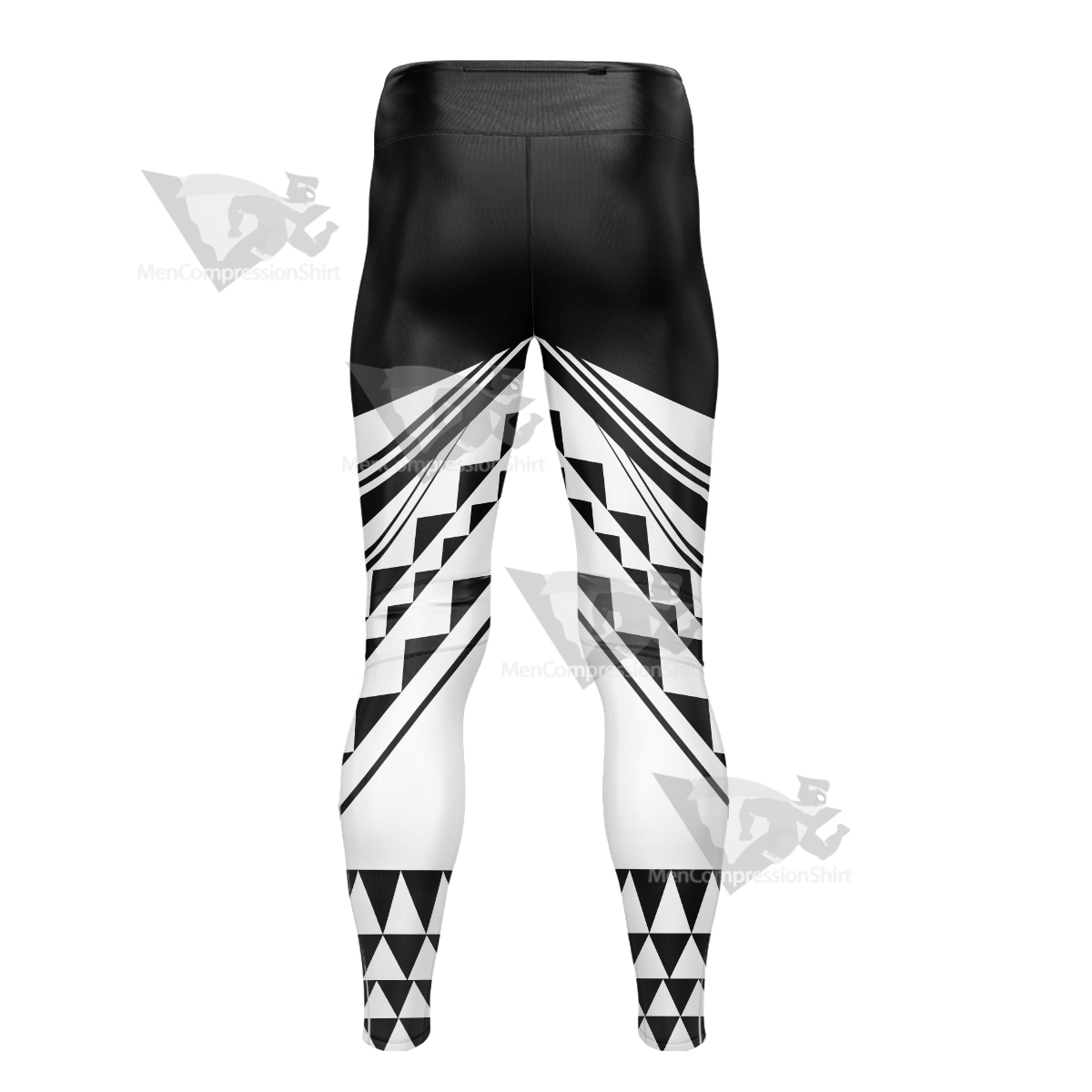 Aquaman Dark Black Men Compression Legging