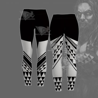 Aquaman Dark Black Women Compression Legging-MensCompressionShirt