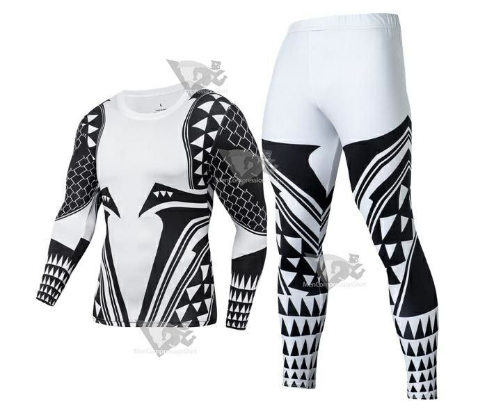 Aquaman Dark Tattoo Compression Set