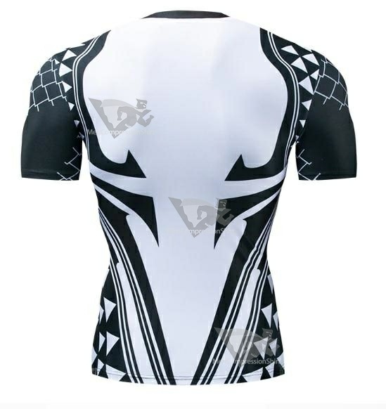 Aquaman Dark Tattoo Short Sleeve Dri-Fit Rash Guard