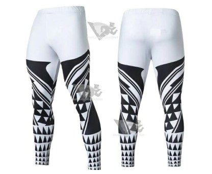 Aquaman Light Tattoo Compression Leggings Spats