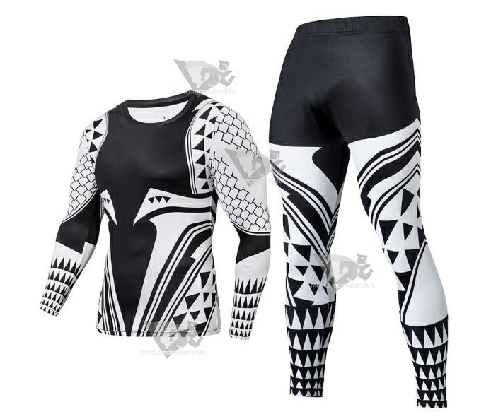 Aquaman Light Tattoo Compression Set