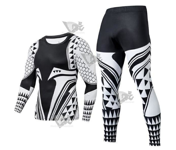Aquaman Light Tattoo Compression Set