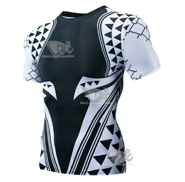 Aquaman Light Tattoo Short Sleeve Dri-Fit Rash Guard