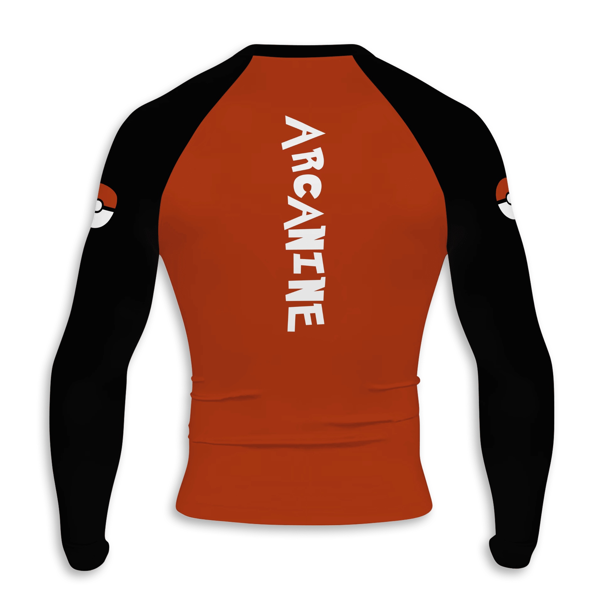 Arcanine Men Long Sleeve Compression Shirt