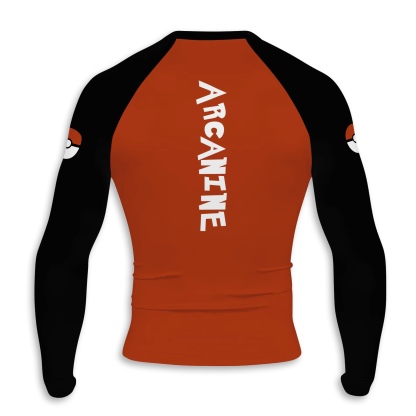 Arcanine Men Long Sleeve Compression Shirt