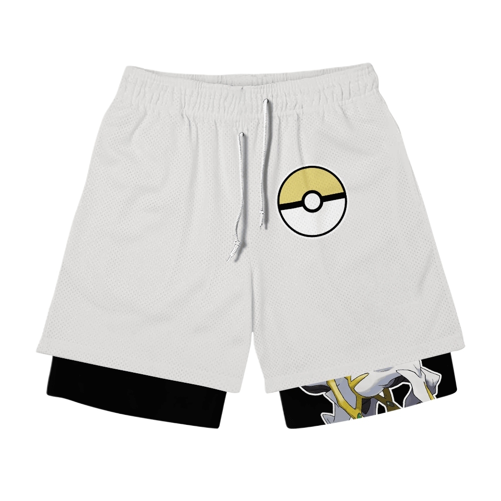 Arceus Anime Compression Gym Shorts
