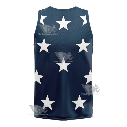 Arrowverse Star Spangled Kid Basketball Jersey
