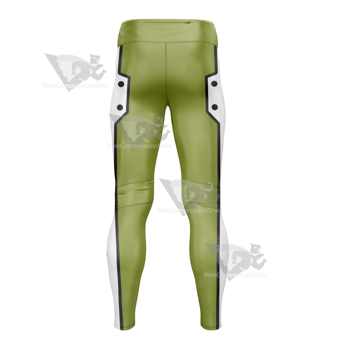 Asada Shino Sword Art Online Green Men Compression Legging