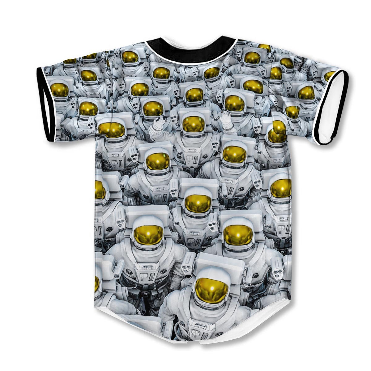 Astronauts Group 3d Print Full Size Baseball Jerseys