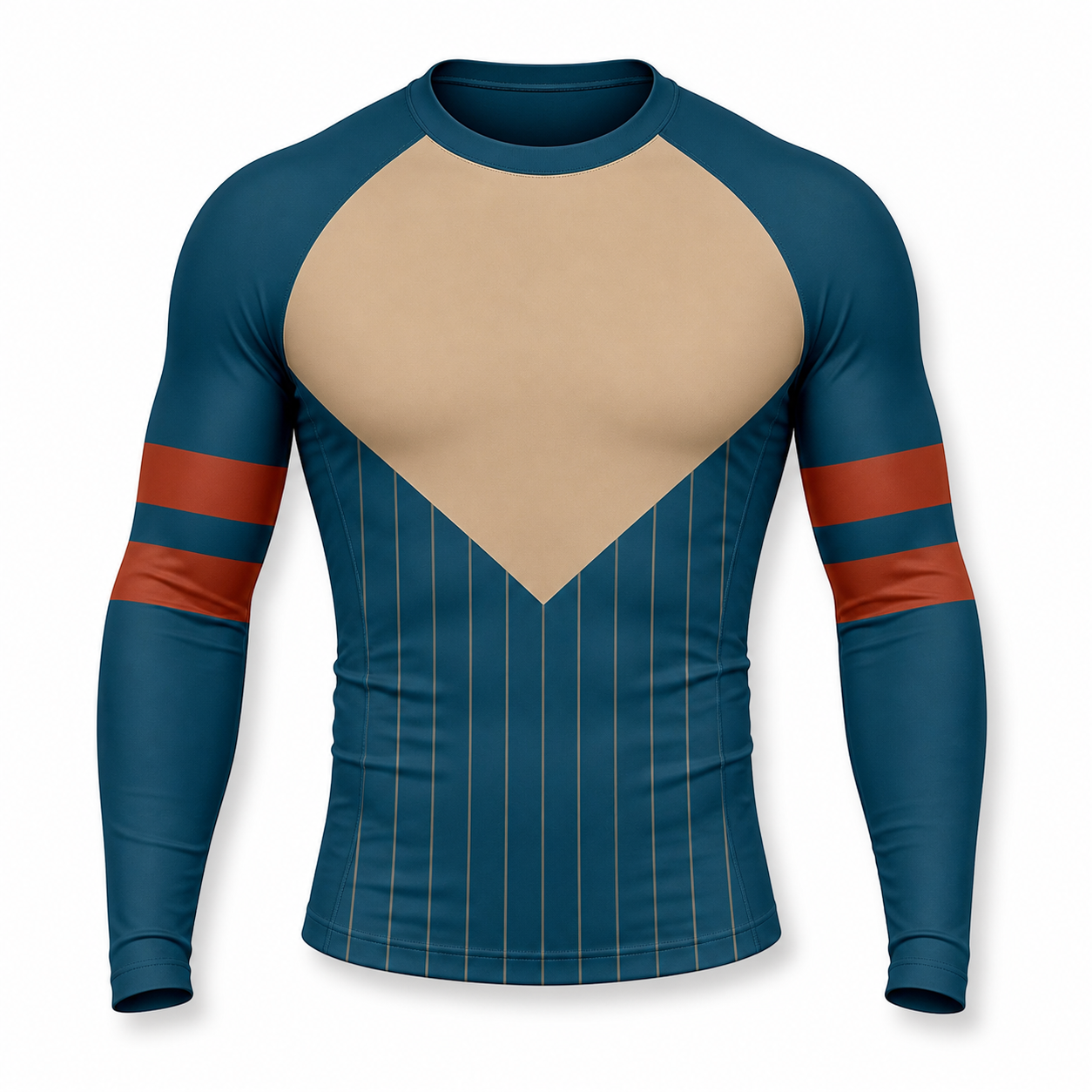Atlantic Camel Flowing Customizable Long Sleeve Compression Shirt front customization preview