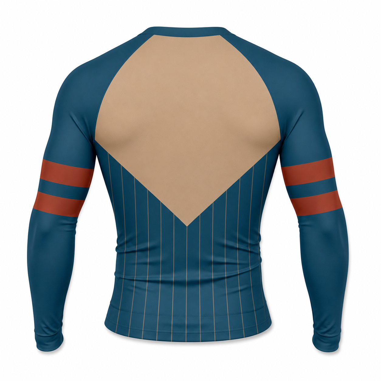 Atlantic Camel Flowing Customizable Long Sleeve Compression Shirt back customization preview