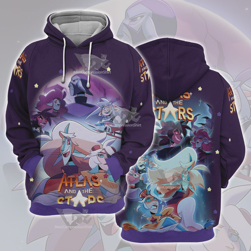 Atlas And The Stars Cosplay Hoodie