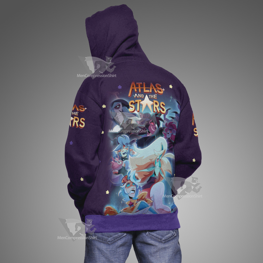Atlas And The Stars Cosplay Hoodie