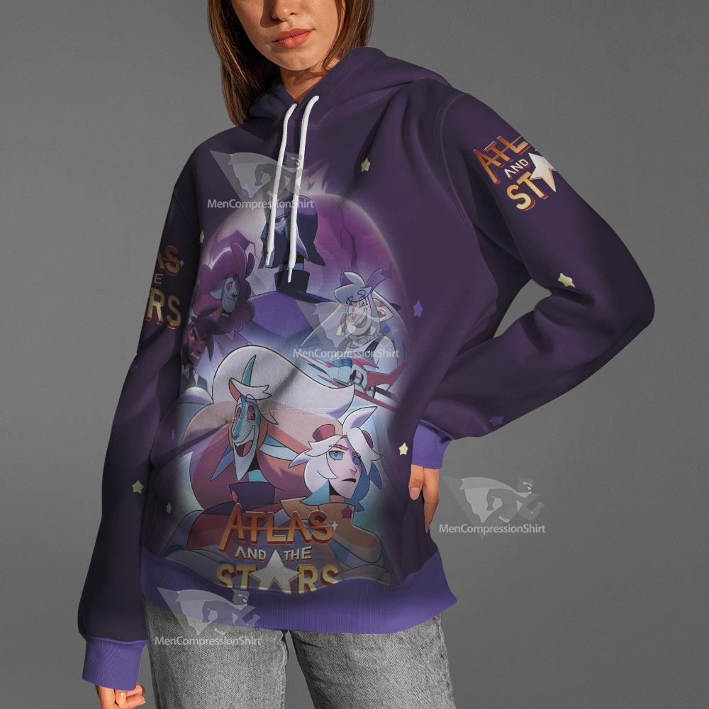 Atlas And The Stars Cosplay Hoodie