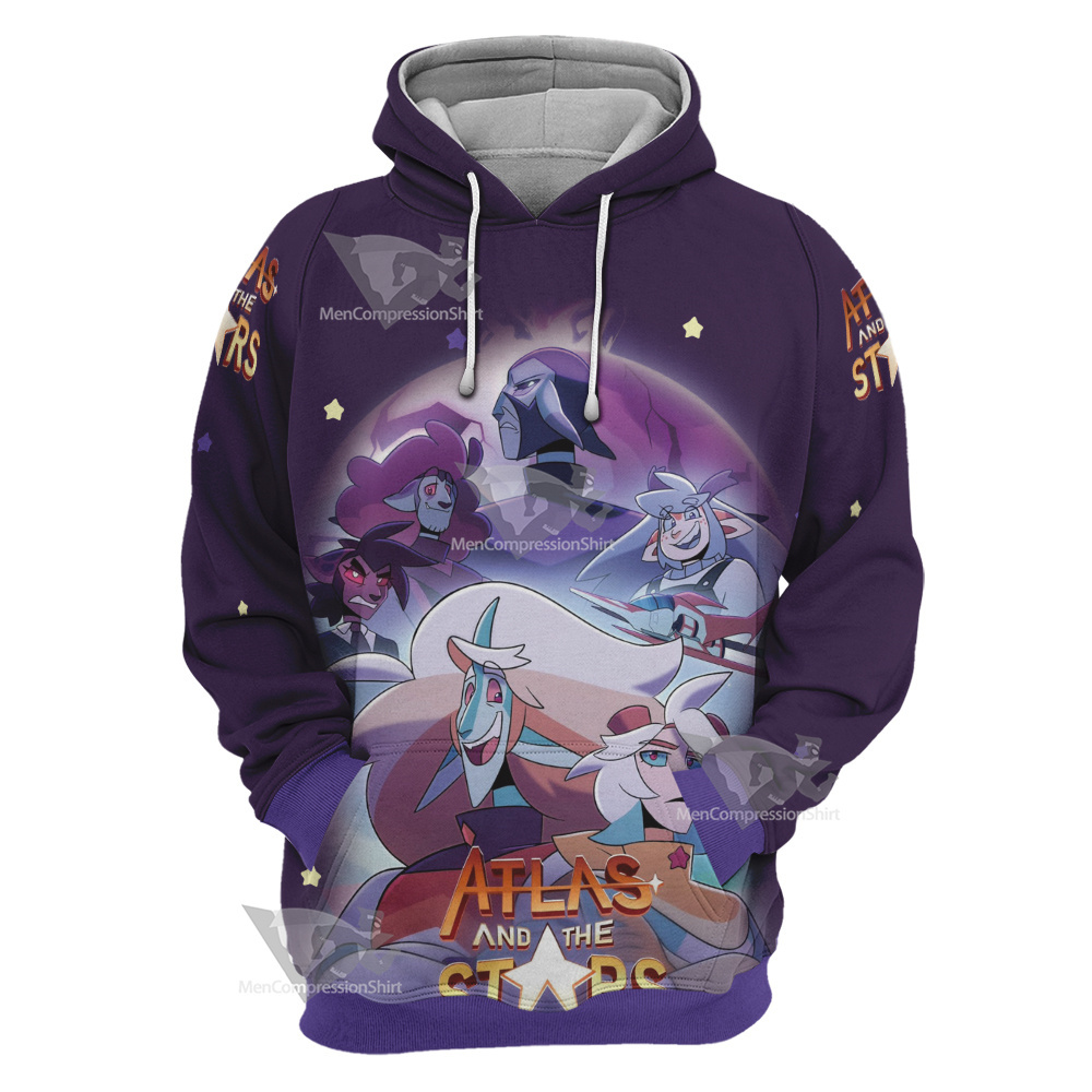 Atlas And The Stars Cosplay Hoodie