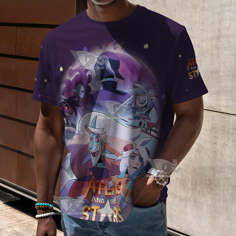 Atlas And The Stars Cosplay T-Shirt