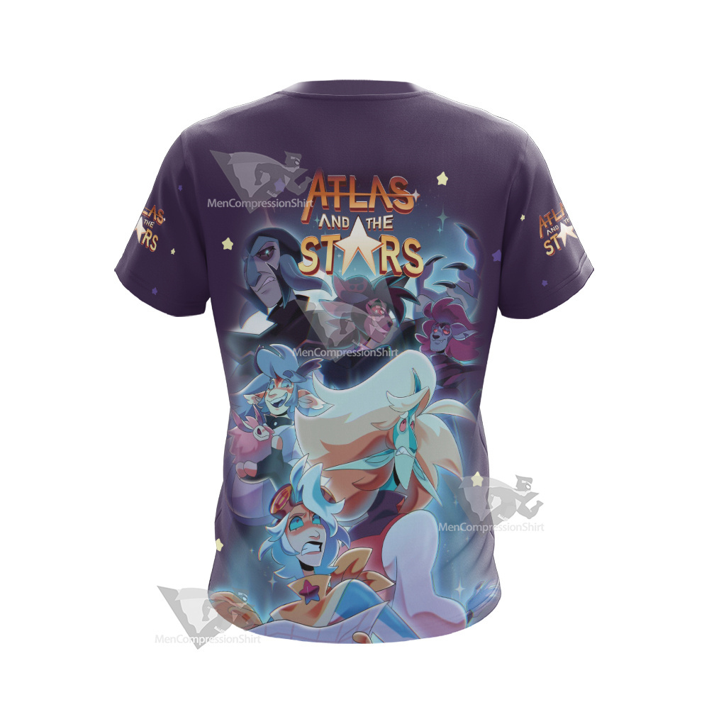 Atlas And The Stars Cosplay T-Shirt
