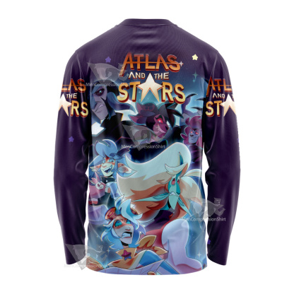 Atlas And The Stars Long Sleeve Shirt