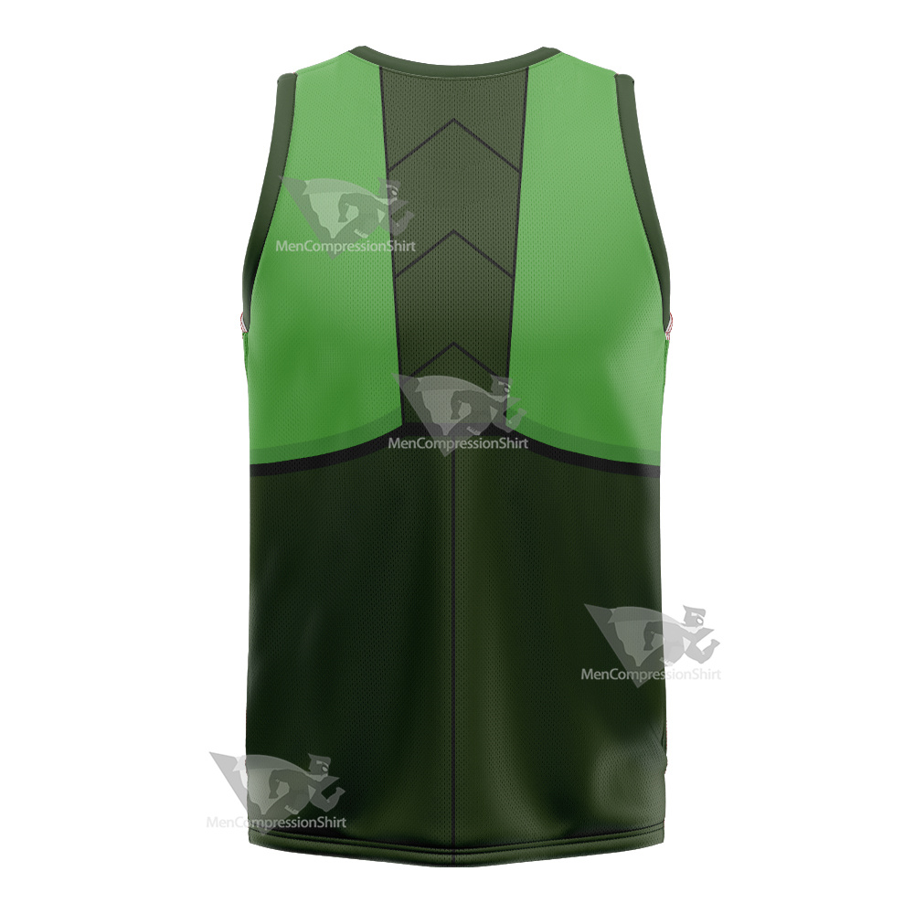 Atom Lioness Green Cosplay Basketball Jersey