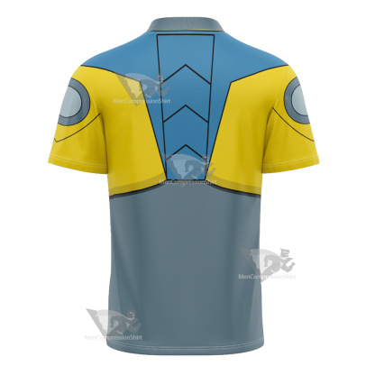 Atom Shark Yellow Cosplay Football Jersey