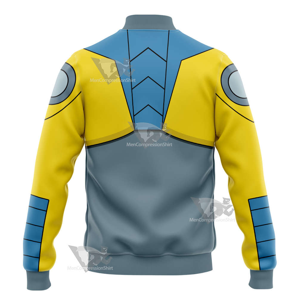 Atom Shark Yellow Cosplay Varsity Jacket