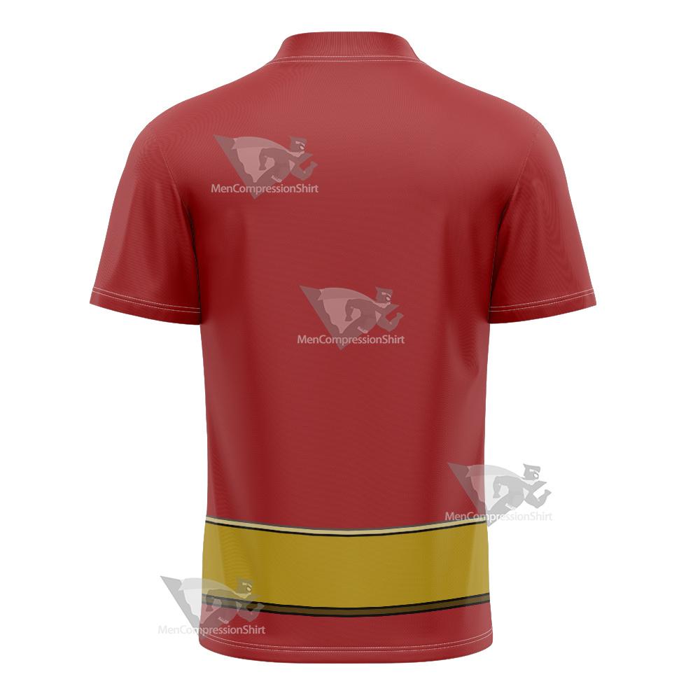 Dc Atom Smasher Red Cosplay Football Jersey