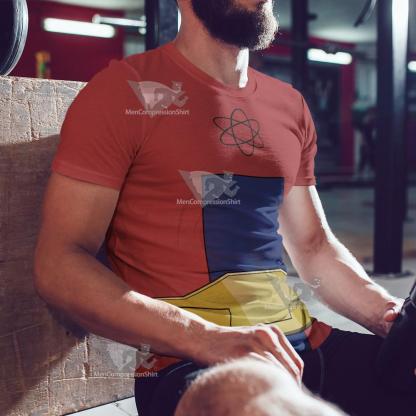 Dc Atom Smasher Red Cosplay T-Shirt