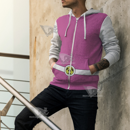 Atomic Betty Pink Cosplay Zip Up Hoodie