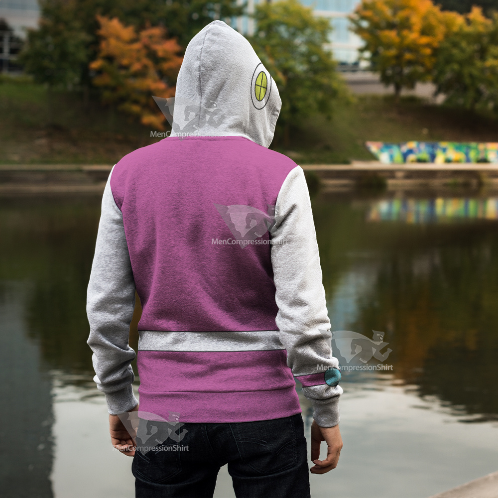 Atomic Betty Pink Cosplay Zip Up Hoodie