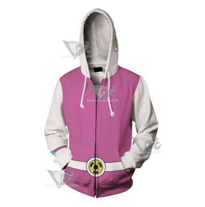 Atomic Betty Pink Cosplay Zip Up Hoodie