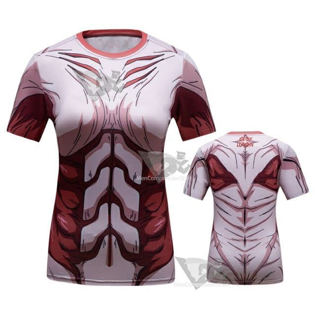 Attack On Titan Elite Short Sleeve Rashguard