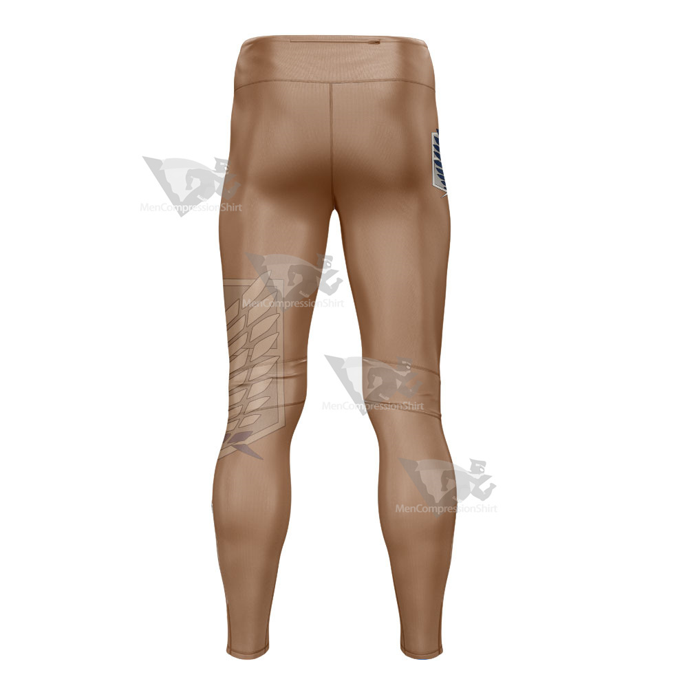 Attack On Titan Erwin Smith Mens Compression Legging
