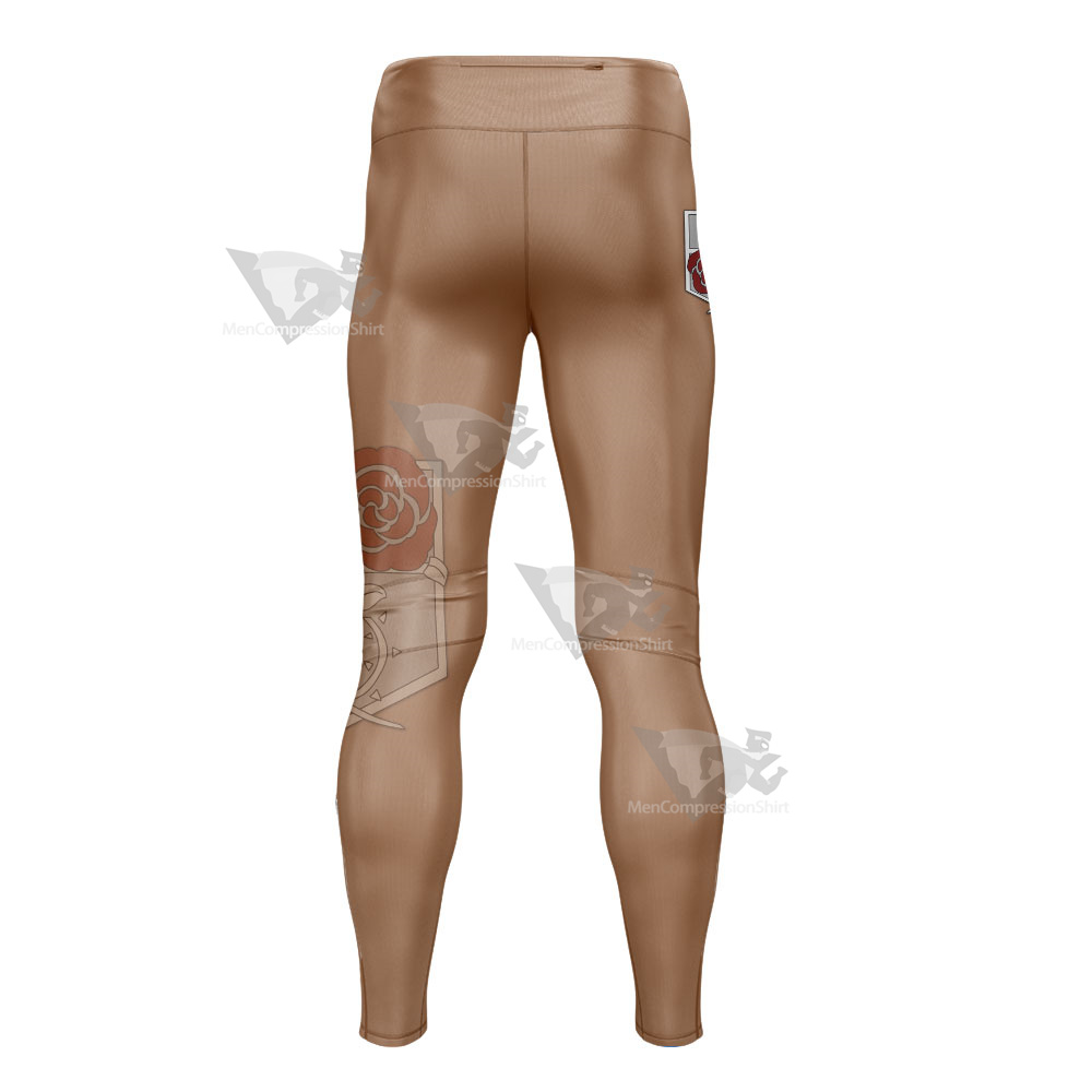 Attack On Titan Garrison Regiment Mens Compression Legging MensCompressionShirt