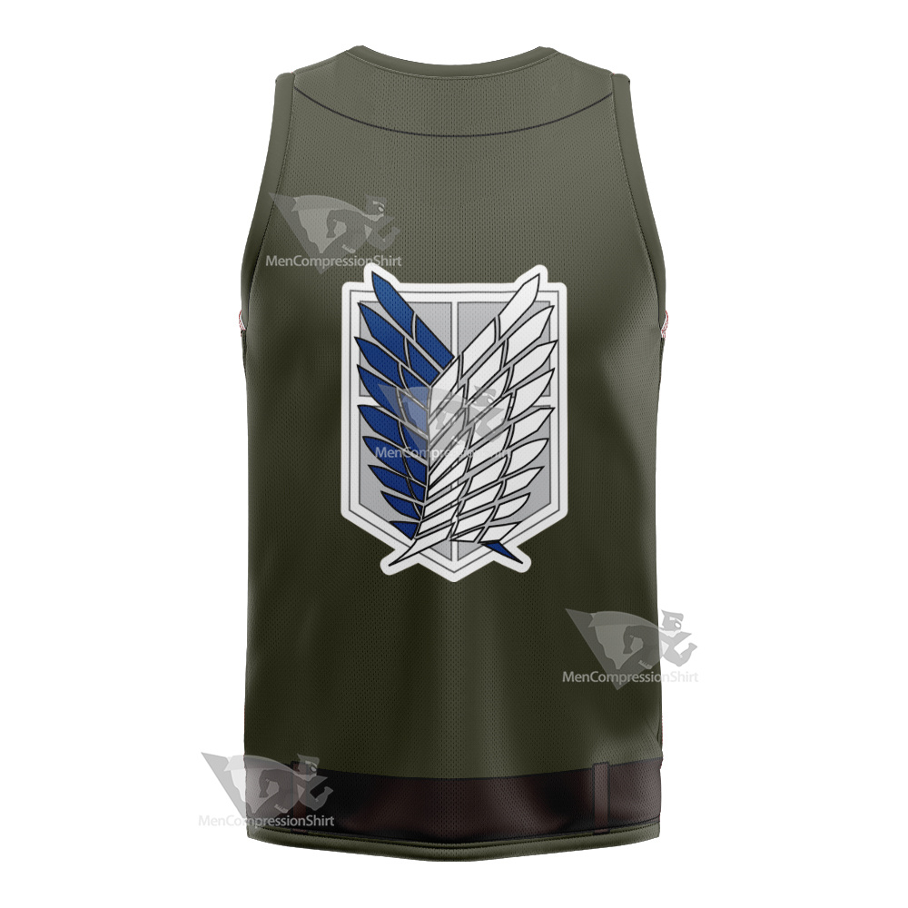 Attack On Titan Hange Zoe Basketball Jersey