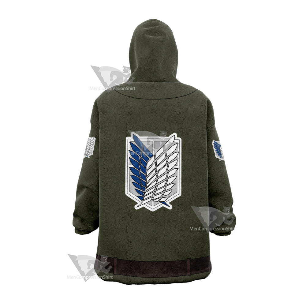 Attack On Titan Hange Zoe Snug Oversized Blanket Hoodie