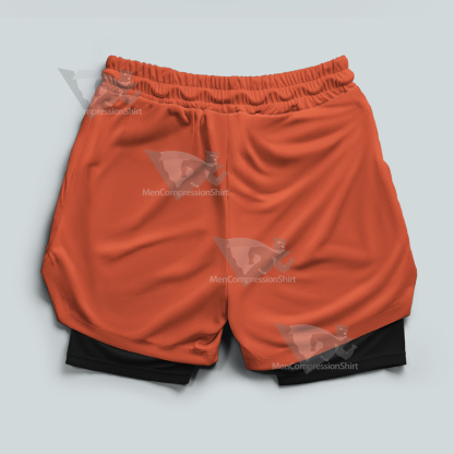 Avatar Air Nomad Orange Men Compression Gym Short