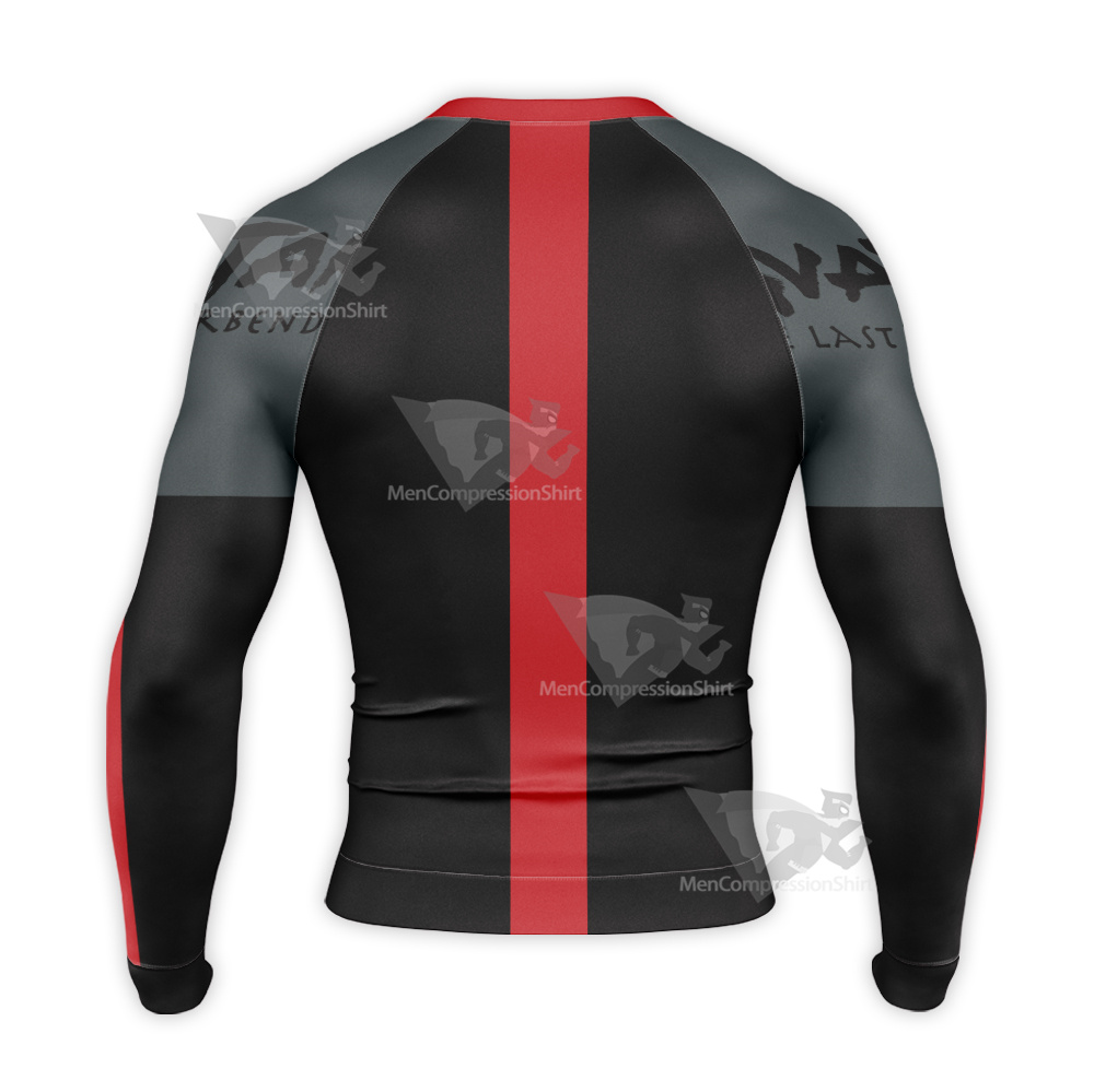 Avatar The Last Airbender Aang Long Sleeve Compression Shirt