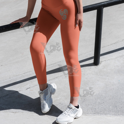 Avatar The Last Airbender Air Nomad Orange Women Compression Legging