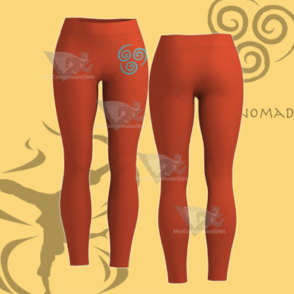 Avatar The Last Airbender Air Nomad Orange Women Compression Legging