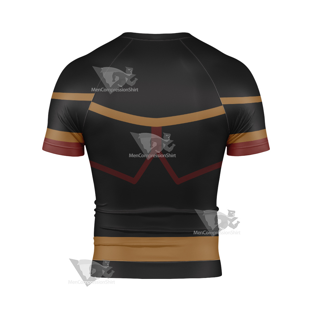 Avatar The Last Airbender Azula Short Sleeve Compression Shirt