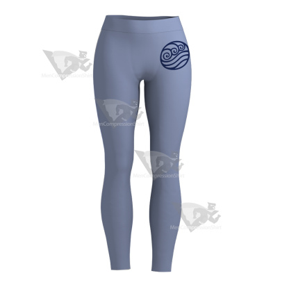 Avatar The Last Airbender Water Tribe Blue Women Compression Legging