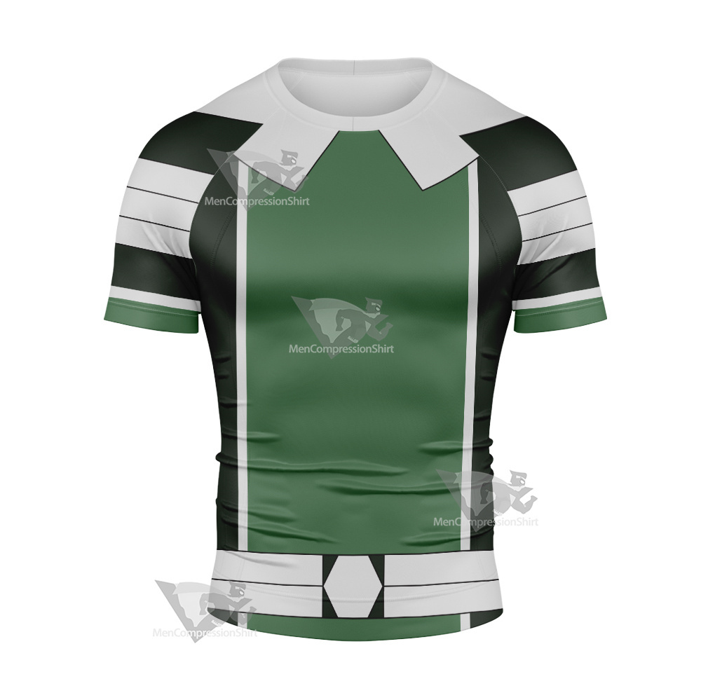 Avatar The Legend Of Korra Kuvira Short Sleeve Compression Shirt