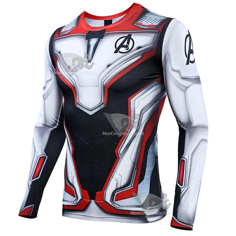 Avengers 4 Endgame Quantum Realm 3d Compression Shirt For Men