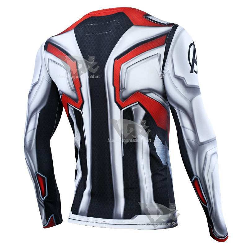 Avengers 4 Endgame Quantum Realm 3d Compression Shirt For Men