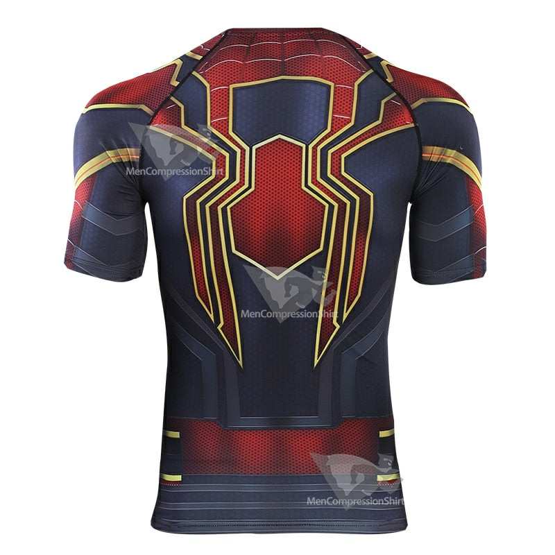 Avengers 4 Parker Short Sleeve Compression Shirt