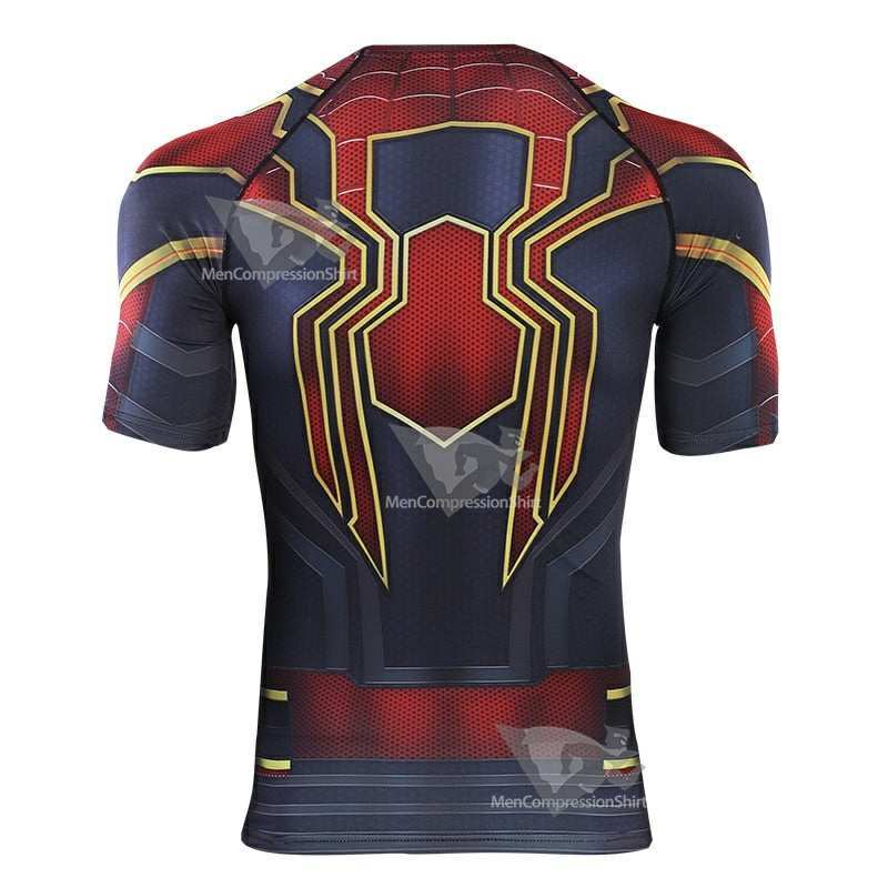 Avengers 4 Parker Short Sleeve Compression Shirt